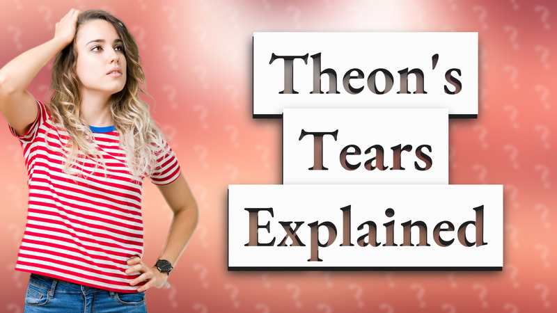 Theon's Tears Explained