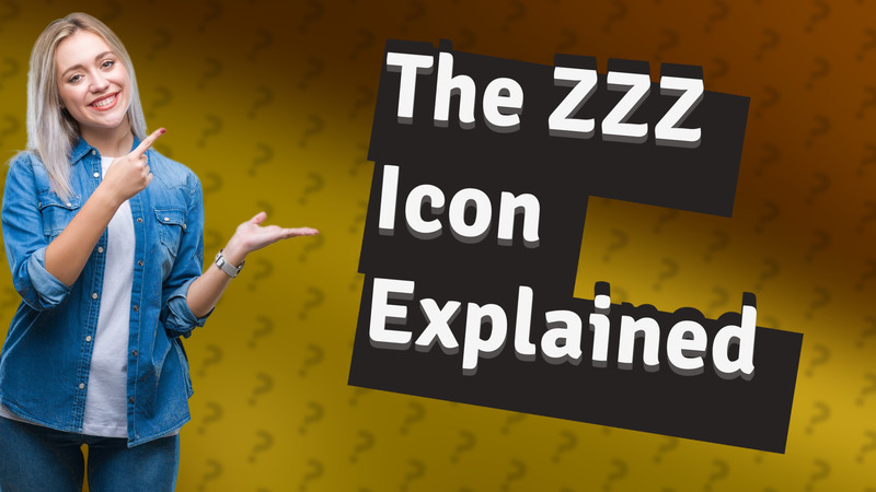 The ZZZ Icon Explained