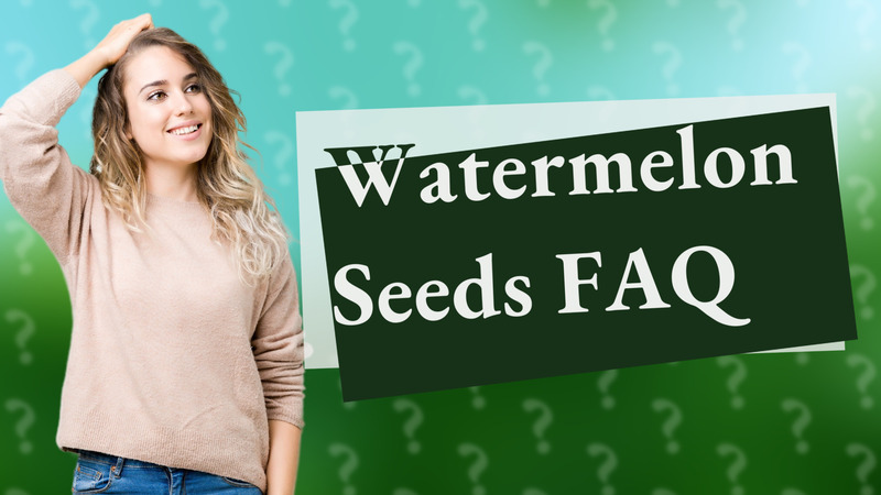 Watermelon Seeds FAQ