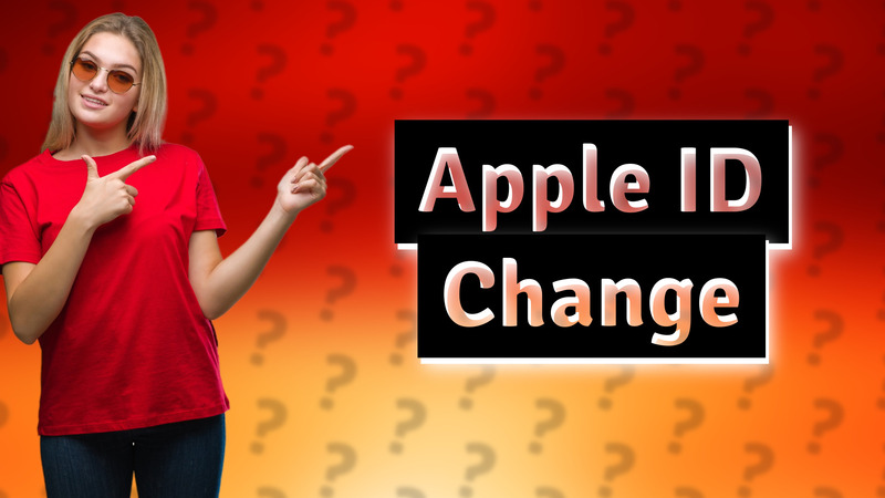 Apple ID Change