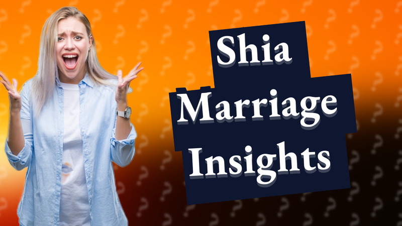 Shia Marriage Insights
