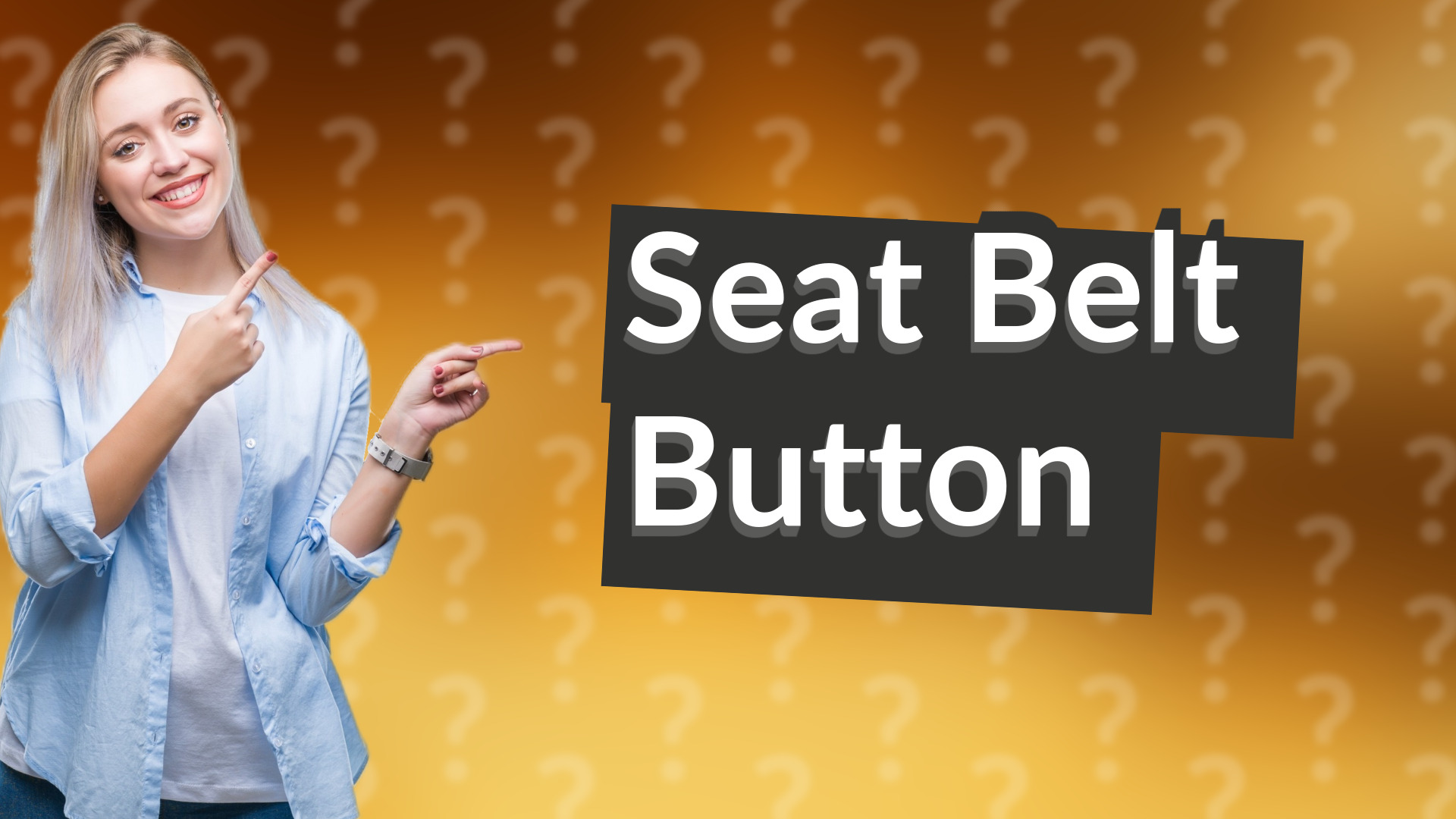 Seat Belt Button