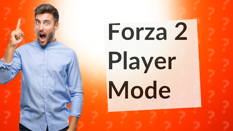 Forza 2 Player Mode