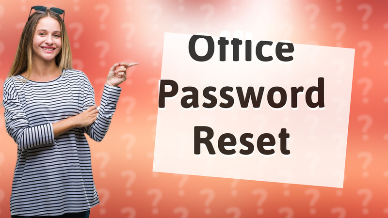 Office Password Reset