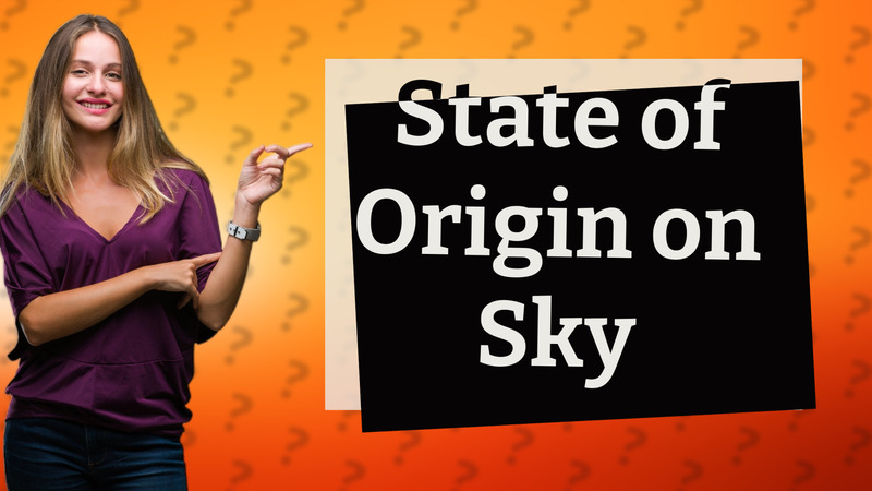 State of Origin on Sky