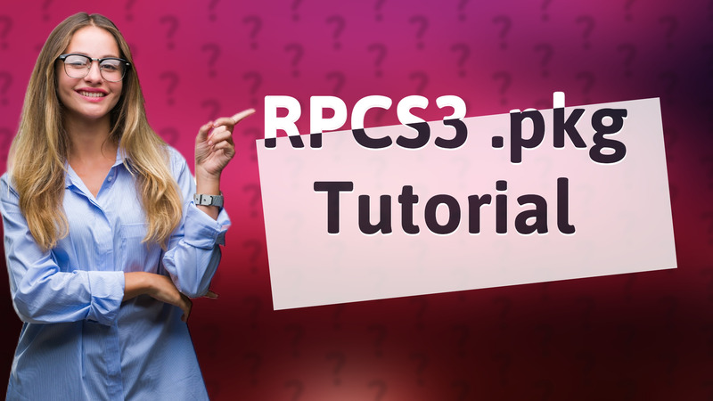 RPCS3 .pkg Tutorial