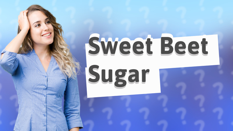 Sweet Beet Sugar