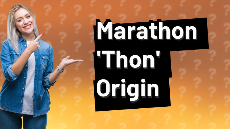 Marathon 'Thon' Origin