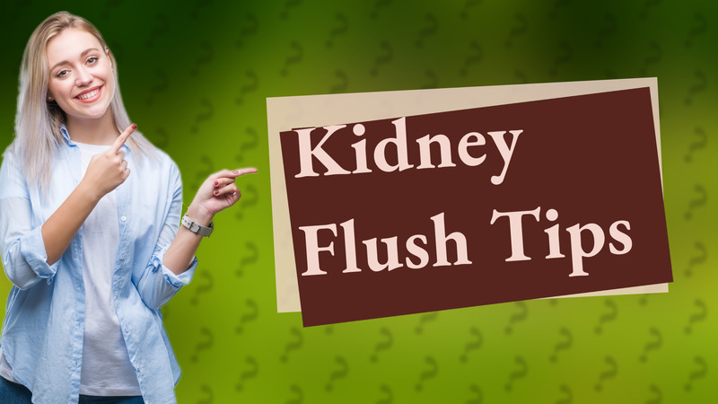 Kidney Flush Tips