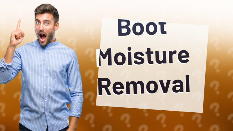 Boot Moisture Removal
