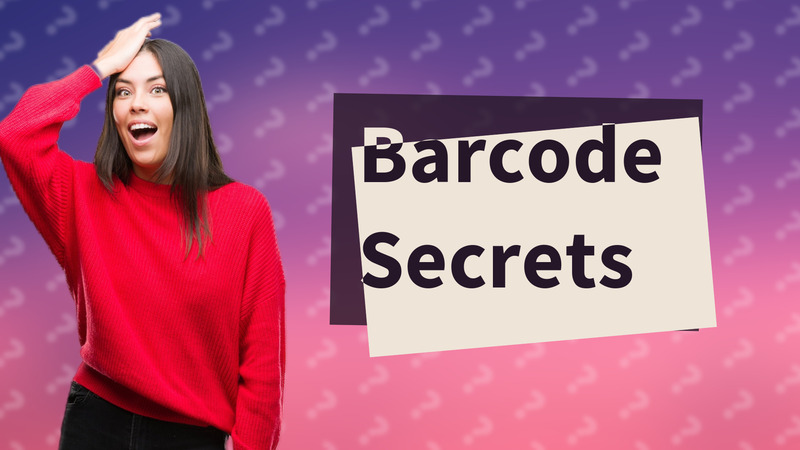 Barcode Secrets