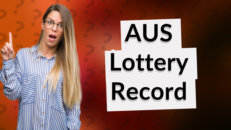 AUS Lottery Record