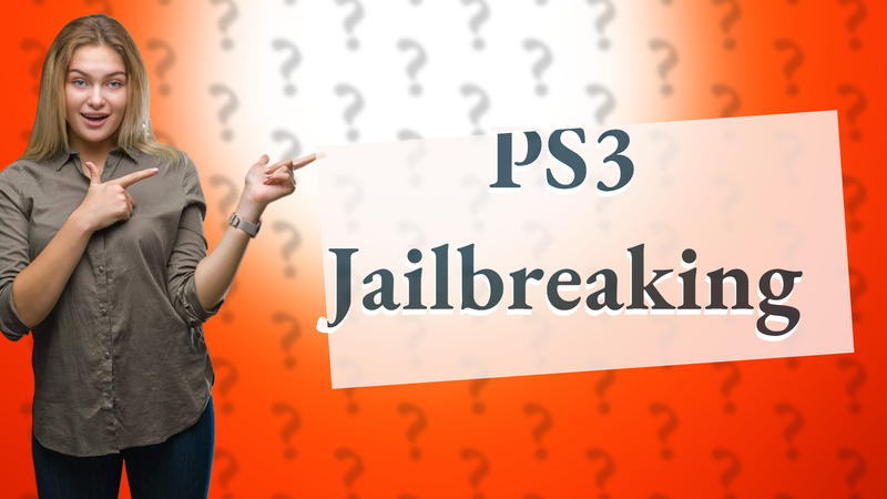 PS3 Jailbreaking