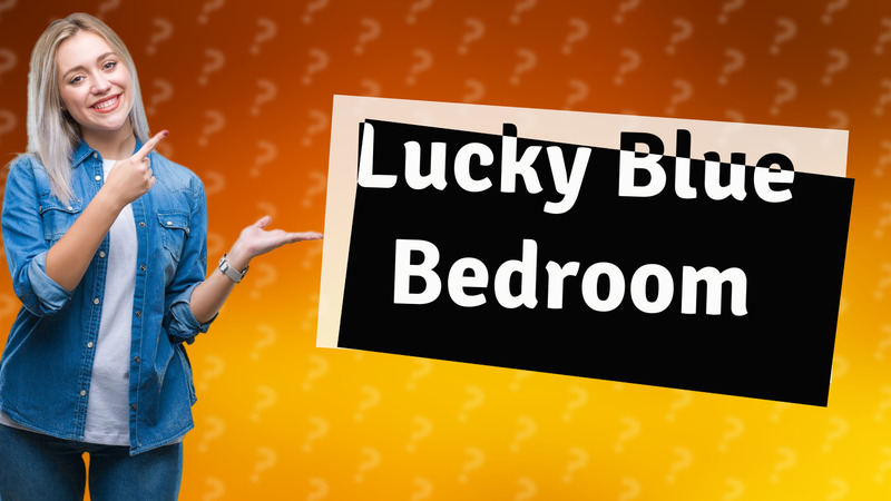 Lucky Blue Bedroom