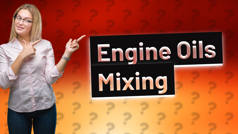 Engine Oils Mixing