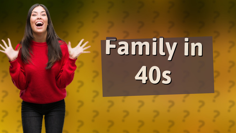 Family in 40s