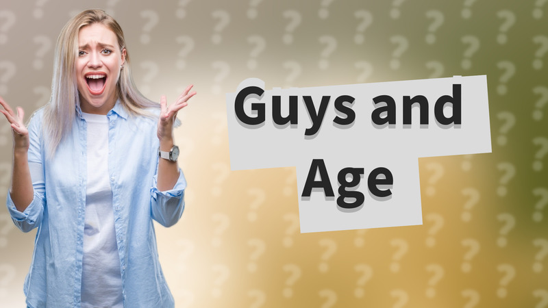 Guys and Age