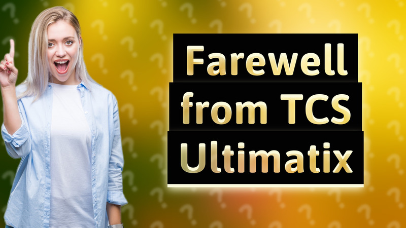 Farewell from TCS Ultimatix
