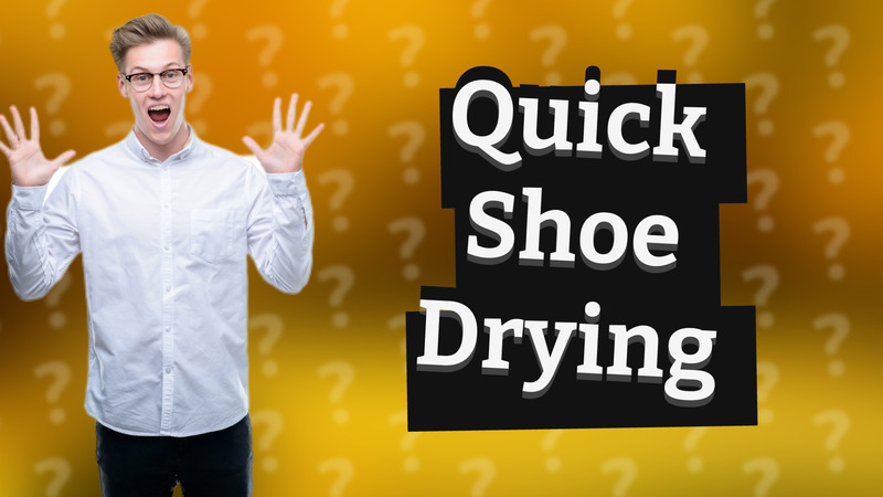 Quick Shoe Drying