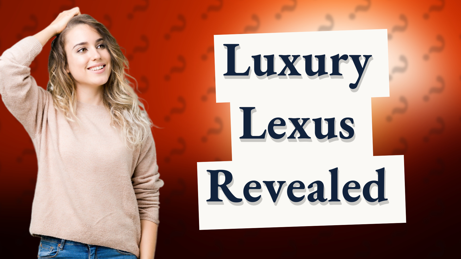 Luxury Lexus Revealed