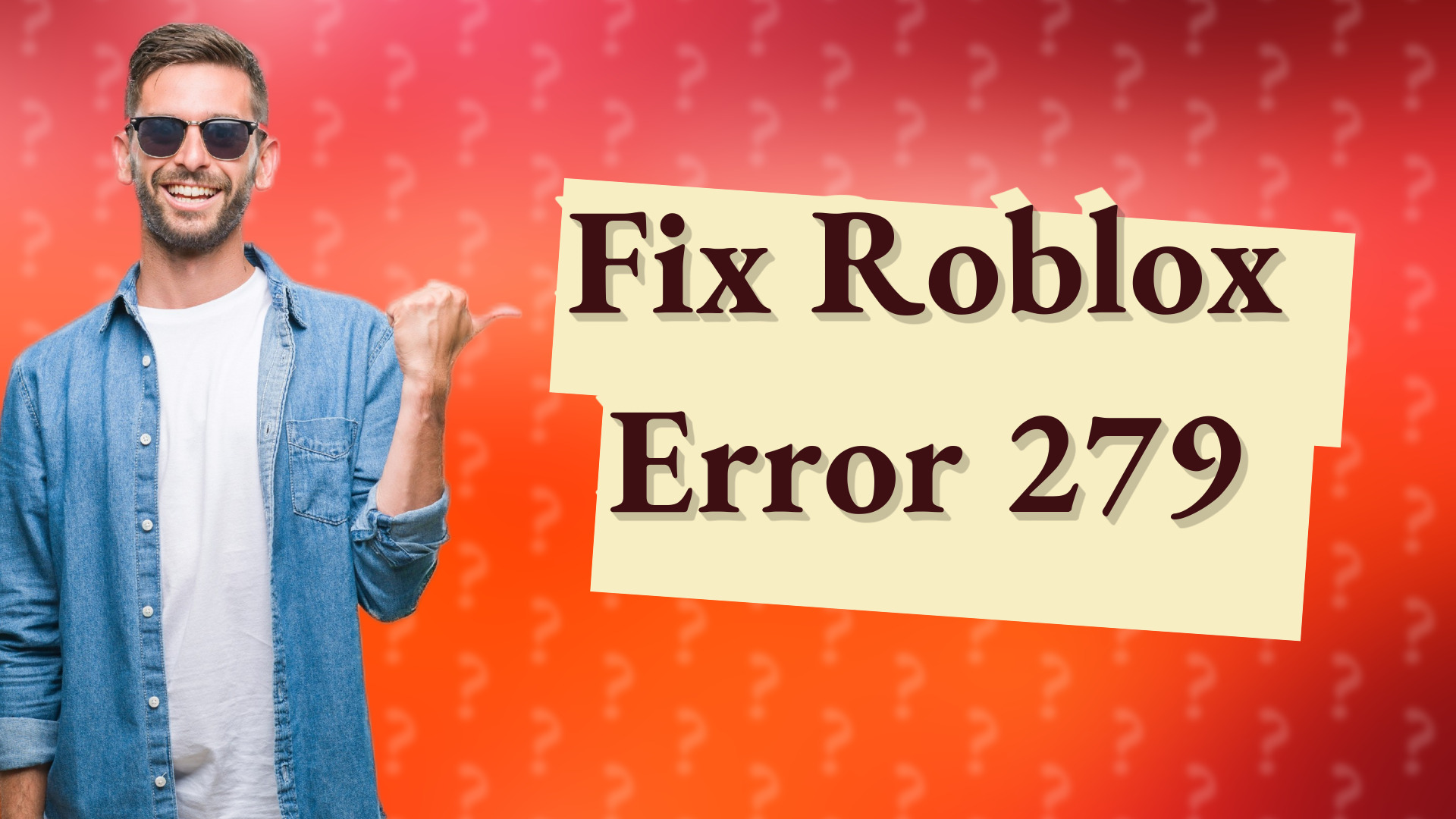 Fix Roblox Error 279