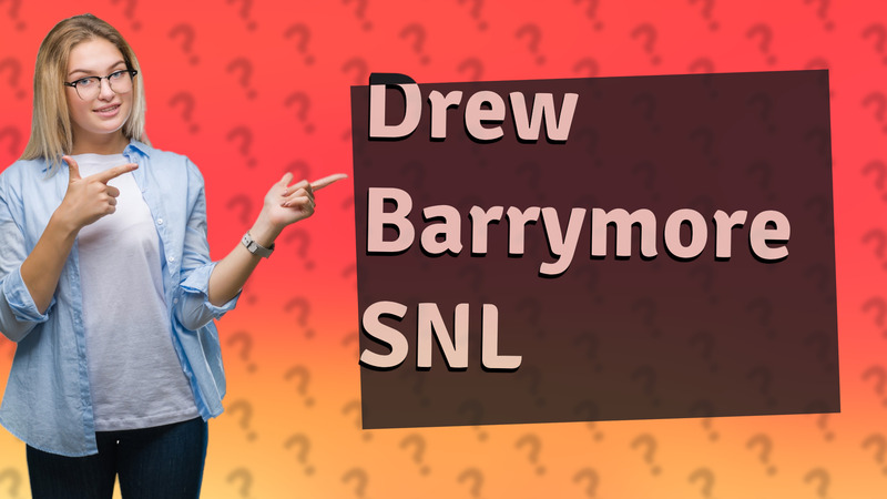 Drew Barrymore SNL