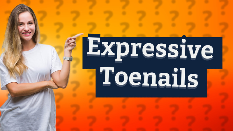 Expressive Toenails