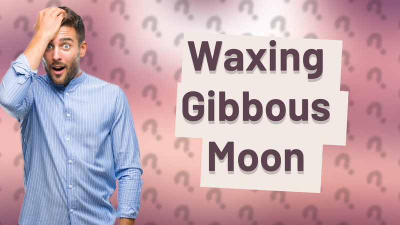 Waxing Gibbous Moon