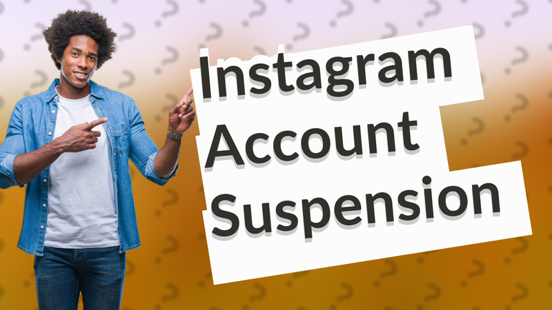 Instagram Account Suspension