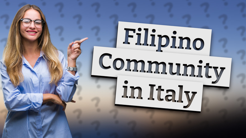 Filipino Community in Italy