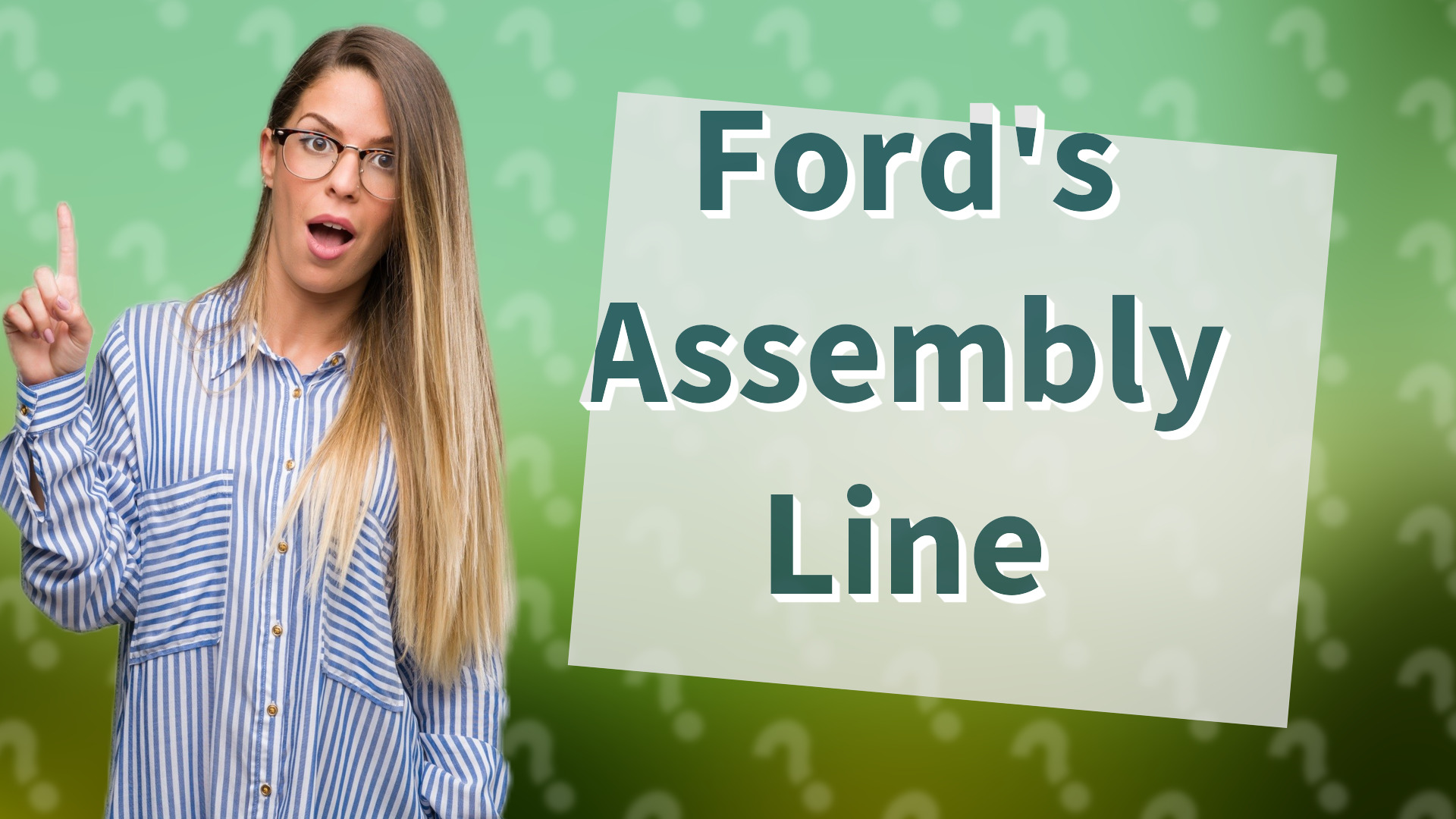 Ford's Assembly Line