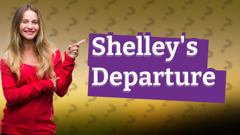 Shelley's Departure