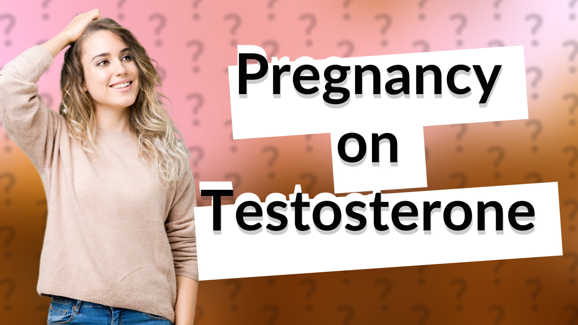 Pregnancy on Testosterone
