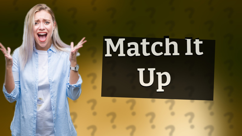 Match It Up