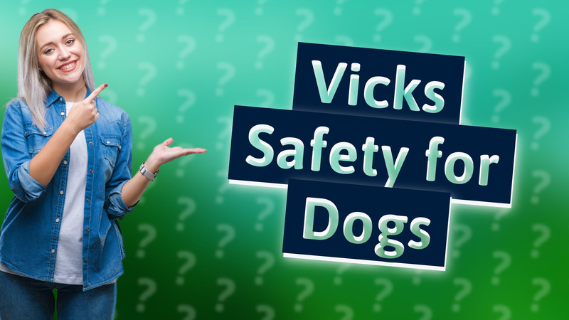 Vicks Safety for Dogs