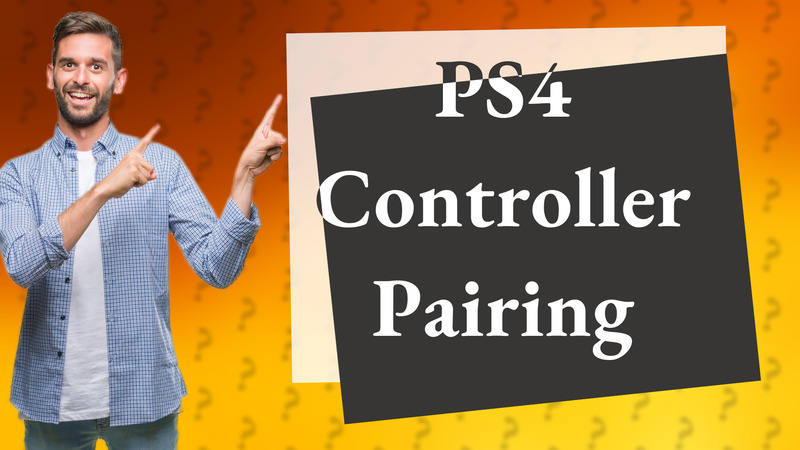 PS4 Controller Pairing