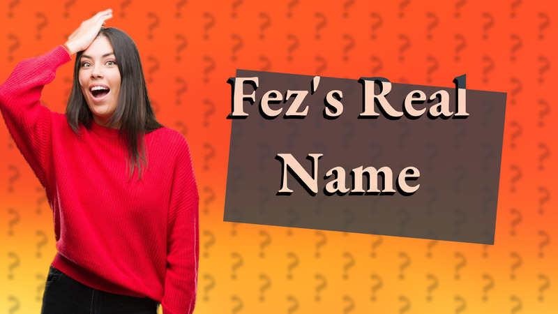 Fez's Real Name