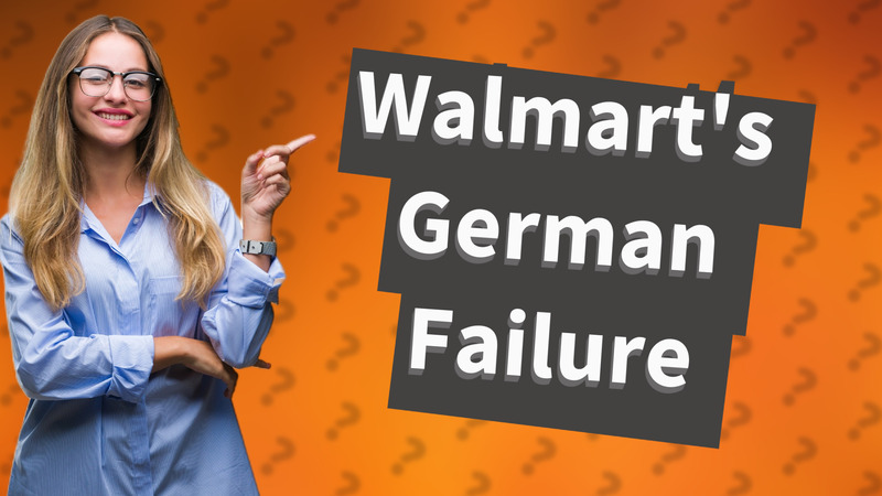 Walmart's German Failure