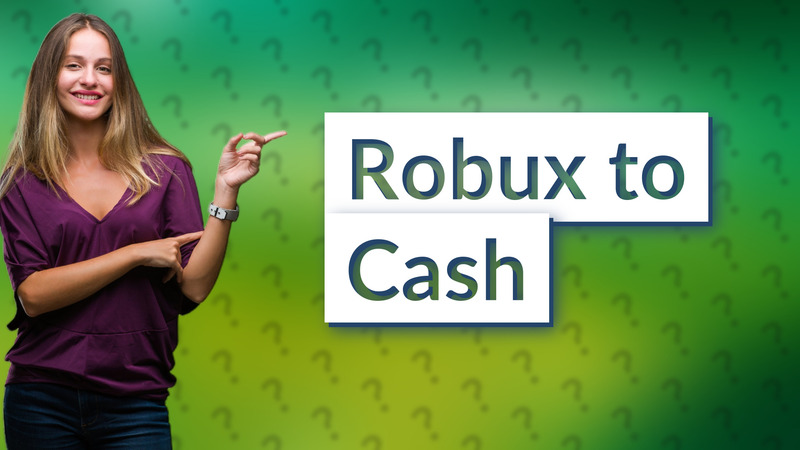 Robux to Cash