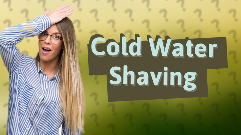 Cold Water Shaving