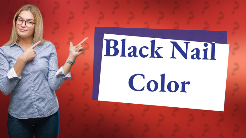 Black Nail Color