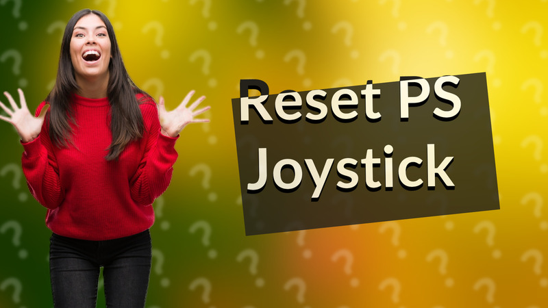 Reset PS Joystick