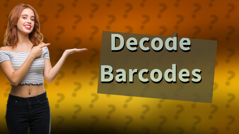 Decode Barcodes