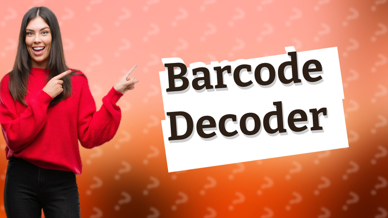 Barcode Decoder