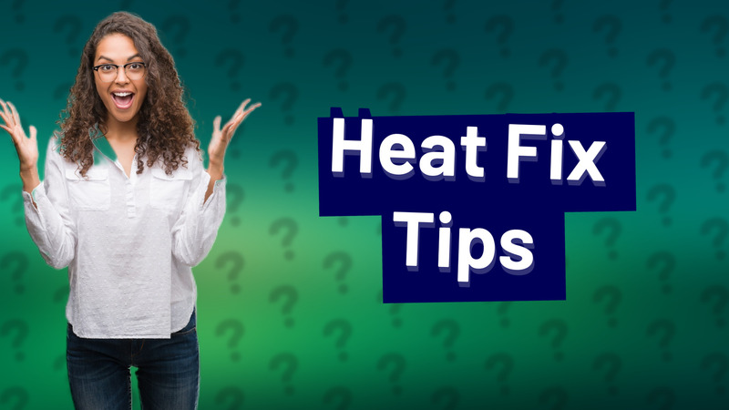 Heat Fix Tips
