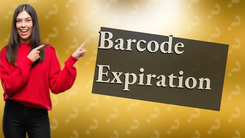 Barcode Expiration