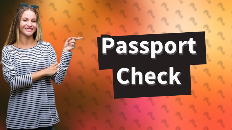 Passport Check