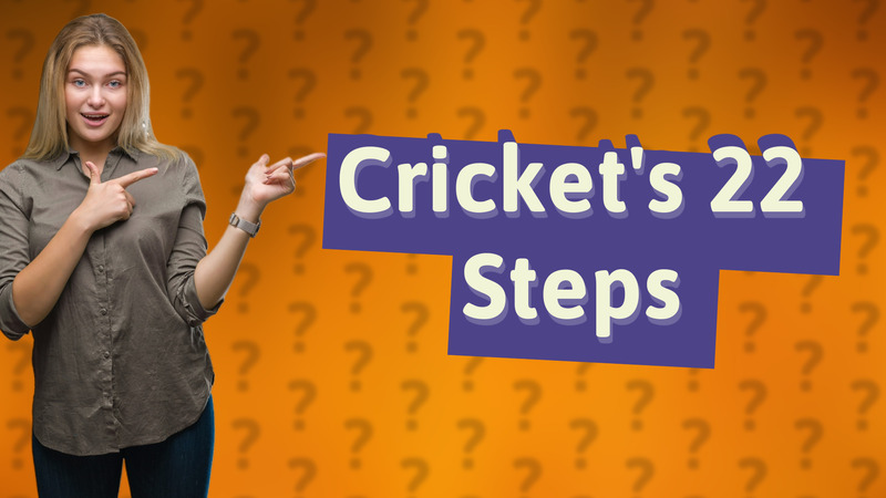 Cricket's 22 Steps