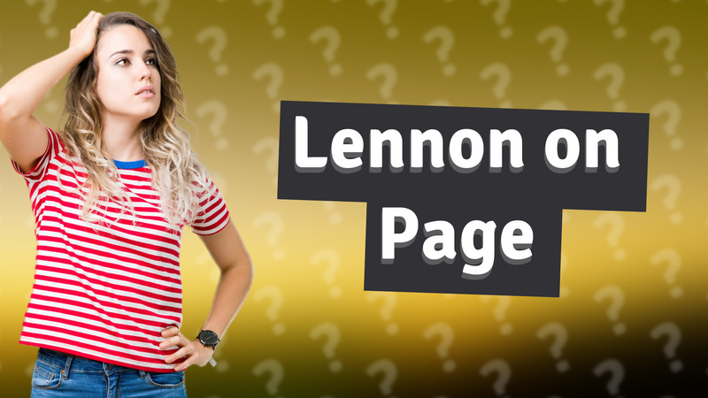 Lennon on Page