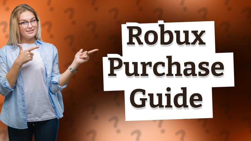 Robux Purchase Guide